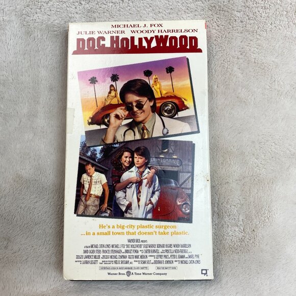 Doc Hollywood 1991 Michael J Fox Julie Warner Romantic Comedy VHS Tape - Picture 1 of 2